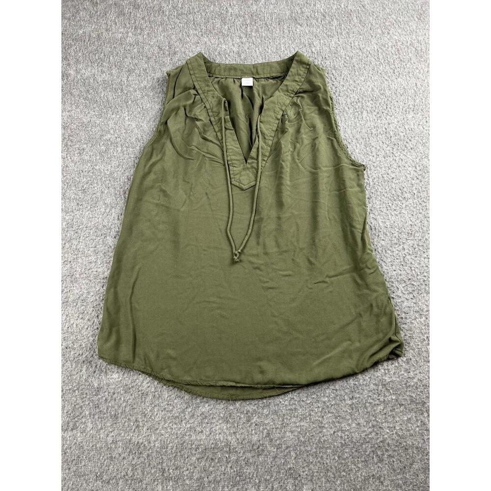 Old Navy Women's Olive Green Sleeveless Tank Top Size Small
